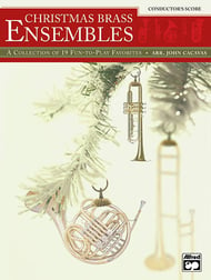 CHRISTMAS BRASS ENSEMBLES SCORE cover Thumbnail